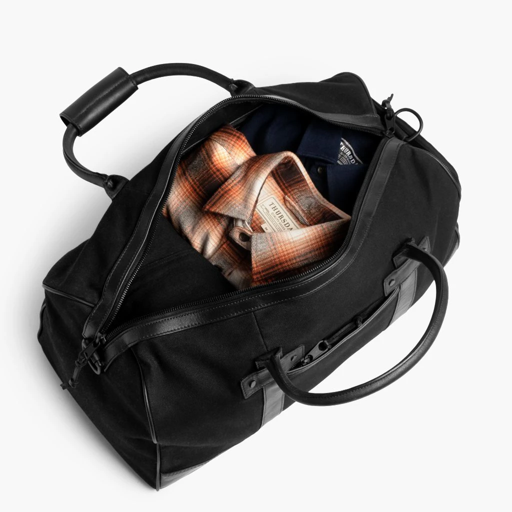 Weekender Bag | Black Canvas 5 Weekender Bag | Black Canvas - Image 3