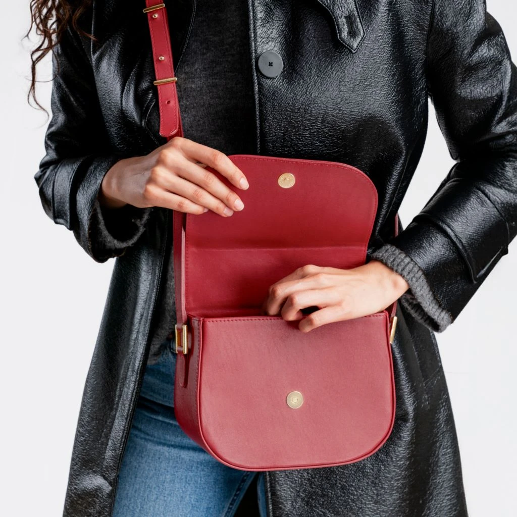 Crossbody Bag | Red 8 Crossbody Bag | Red - Image 6