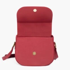 Crossbody Bag | Red 11 Crossbody Bag | Red -Thursday Boots 1024x1024 Women CrossbodyBag Red 012225 Open