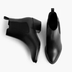 Duchess Bootie | Black 10 Duchess Bootie | Black -Thursday Boots 1024x1024 Women DuchessBootie BlackLeather 090623 Flatlay1