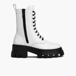 Dynasty | White 12 Dynasty | White -Thursday Boots 1024x1024 Women Dynasty White 0221022 SideZipper