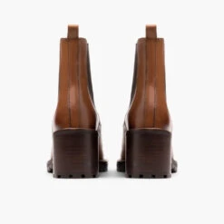 Knockout | Toffee 11 Knockout | Toffee -Thursday Boots 1024x1024 Women Knockout ToffeeSuede 081921 Rear