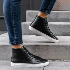 Women's Premier High Top | Black -Thursday Boots 1024x1024 Women Premier HighTop Black 111022 1