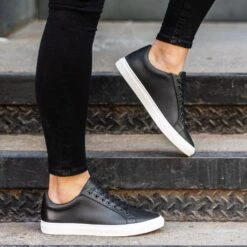 Women's Premier Low Top | Black -Thursday Boots 1024x1024 Women Premier LowTop BlackWhite 042823 1 80216f04 6740 4c62 b009 081c9705b4ca