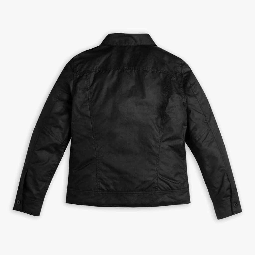 Waxed Canvas Field Jacket | Black 8 Waxed Canvas Field Jacket | Black - Image 6