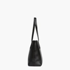 Everyday Tote | Black (S) (Zipper) -Thursday Boots 1024x1024 Womens EverydayTote Zip Black Small 110824 Side