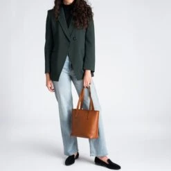 Everyday Tote | Cuero (S) (Zipper) 17 Everyday Tote | Cuero (S) (Zipper) -Thursday Boots 1024x1024 Womens EverydayTote Zip Cuero Small 110824 3