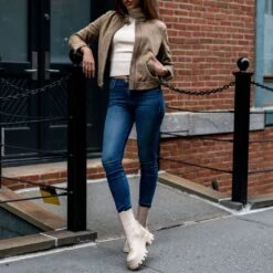 Racer Jacket | Taupe 12 Racer Jacket | Taupe -Thursday Boots 1024x1024 Womens Jackets Racer Taupe 102722 3