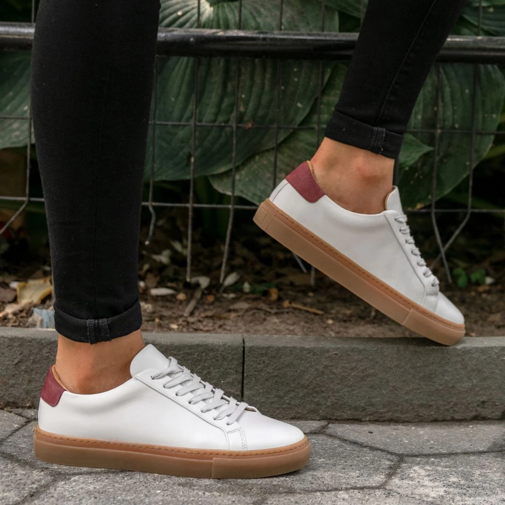 Women's Legacy | White X Burgundy 10 Women's Legacy | White X Burgundy - Image 8