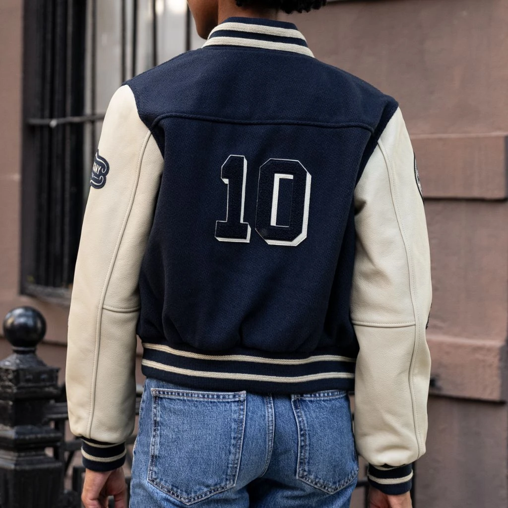 Varsity Jacket | Navy 10 Year 4 Varsity Jacket | Navy 10 Year - Image 2