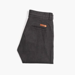 Kato Axe Slim Fit Chinos | Charcoal -Thursday Boots 1400x1080 Kato Axe Charcoal Folded LB 210206