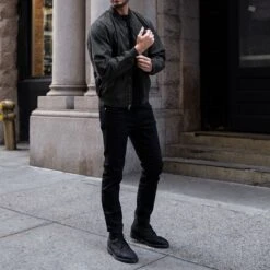 Alpha M Bomber | Black -Thursday Boots 2048x2048 Mens AlphaM Bomber Black 112224 3