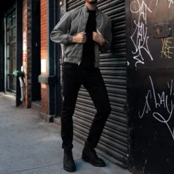 Alpha M Bomber | Grey -Thursday Boots 2048x2048 Mens AlphaM Bomber Grey 112224 3