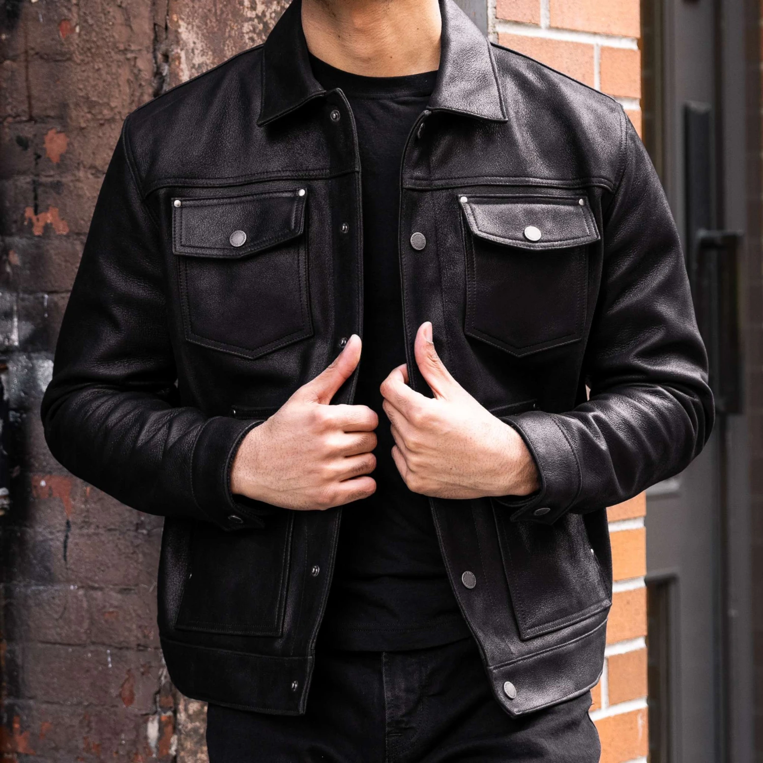 Roughout Cruiser Jacket | Black 3 Roughout Cruiser Jacket | Black