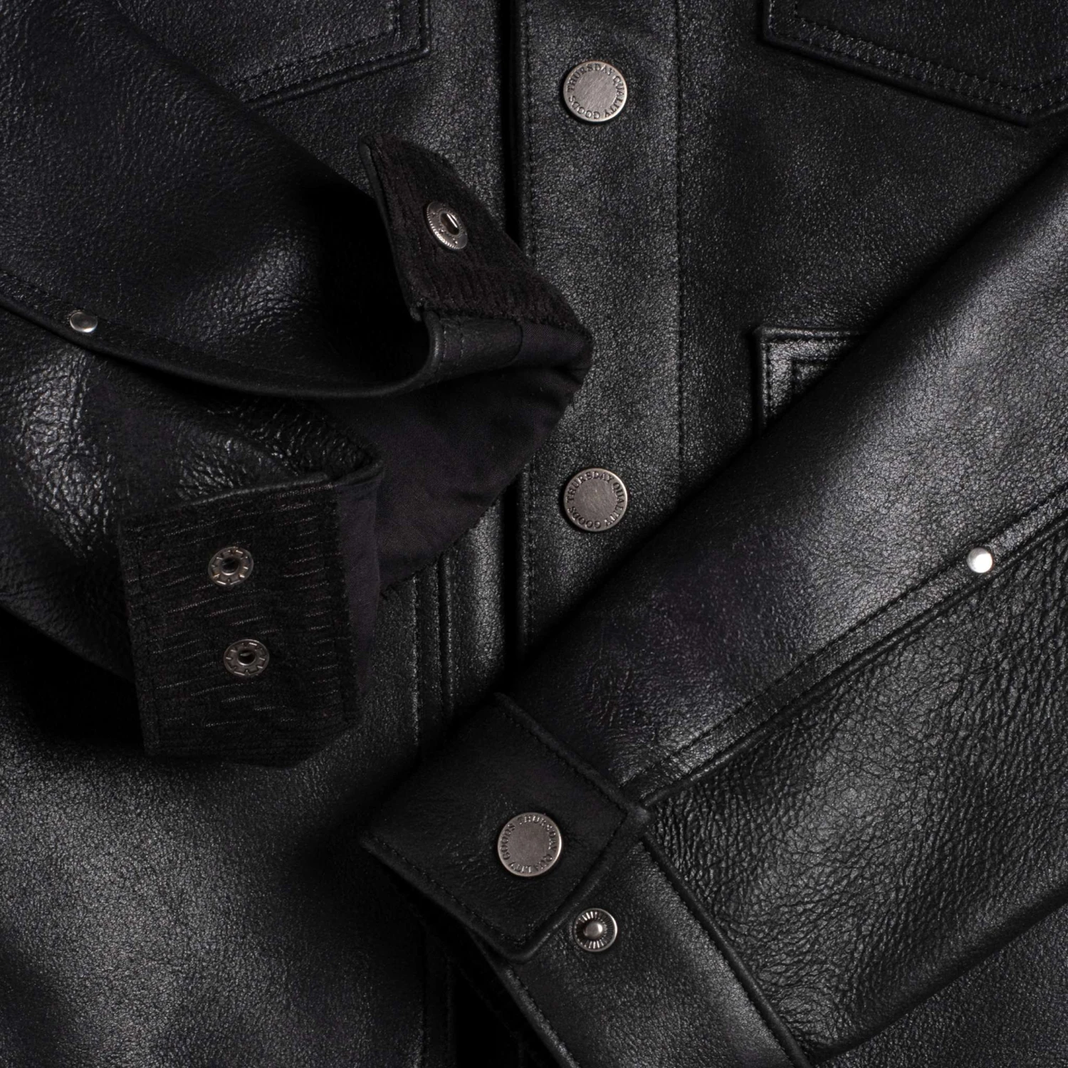 Roughout Cruiser Jacket | Black 10 Roughout Cruiser Jacket | Black - Image 8
