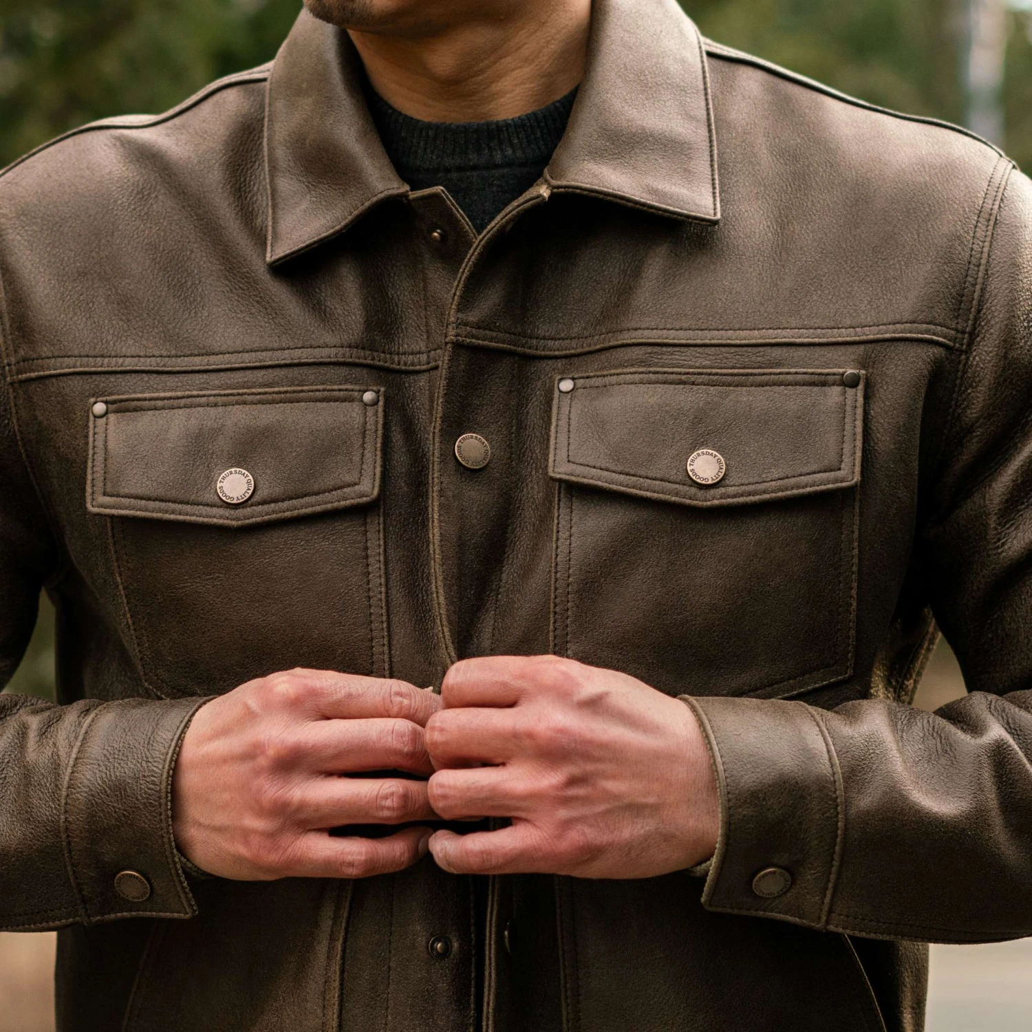 Roughout Cruiser Jacket | Dark Olive 4 Roughout Cruiser Jacket | Dark Olive - Image 2
