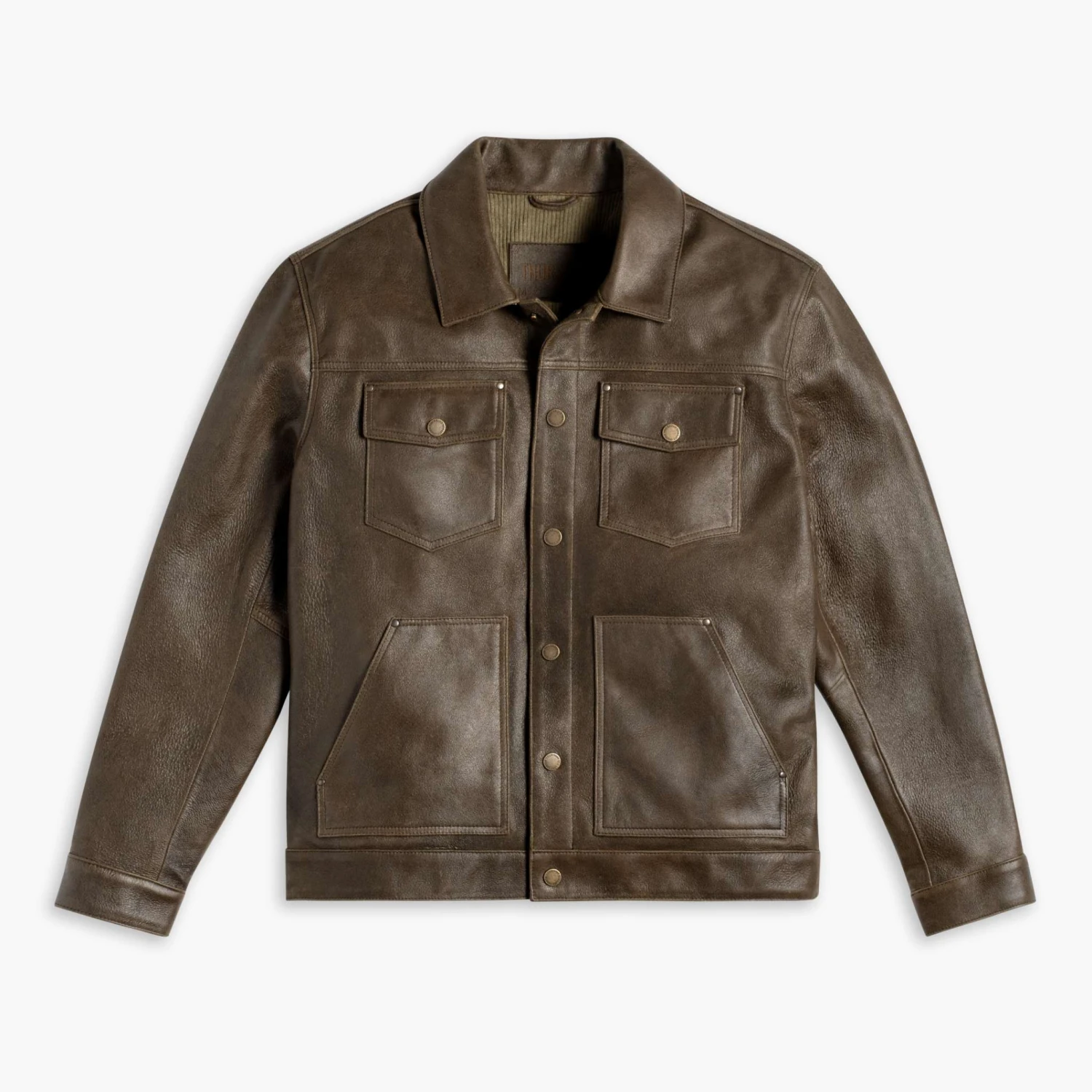 Roughout Cruiser Jacket | Dark Olive 6 Roughout Cruiser Jacket | Dark Olive - Image 4