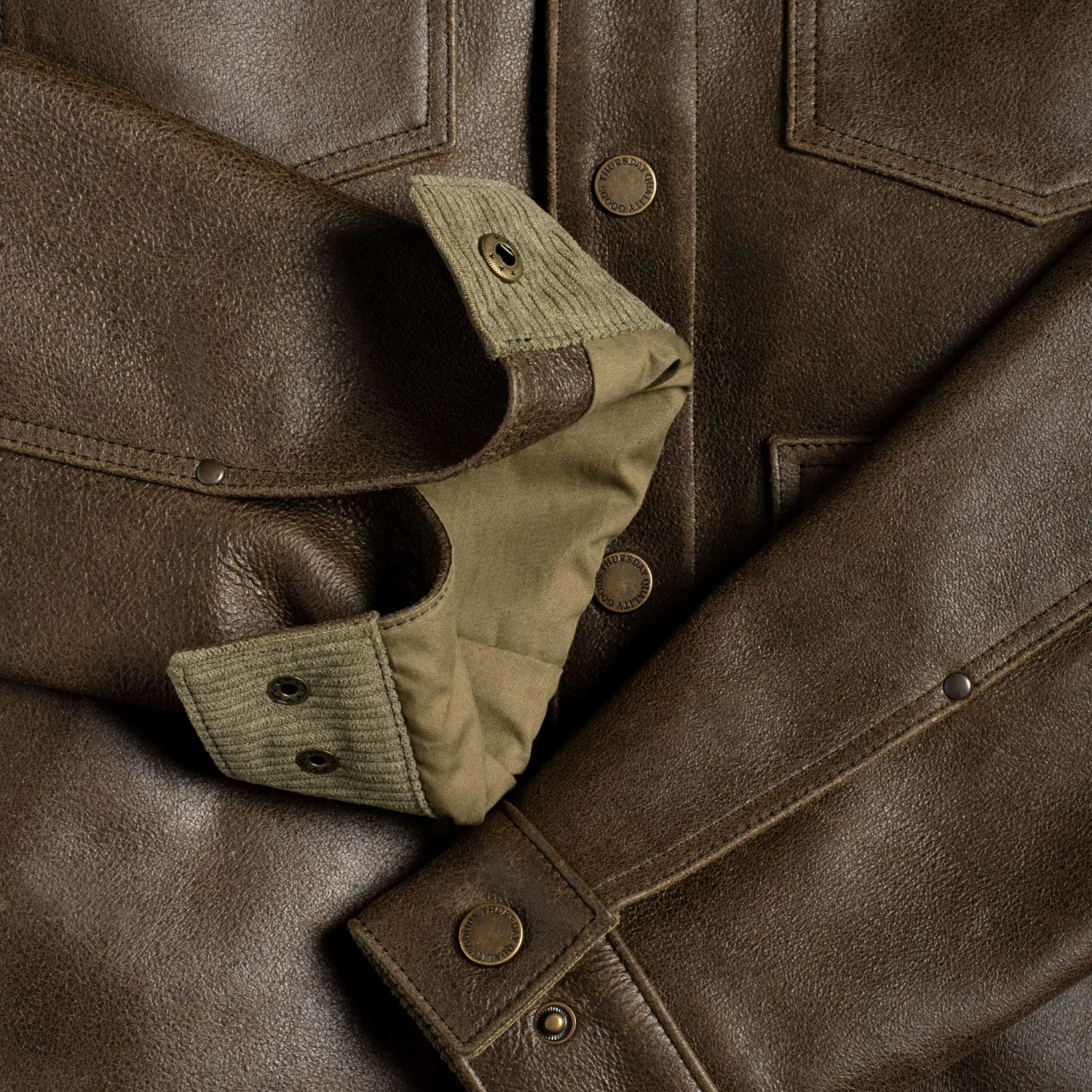 Roughout Cruiser Jacket | Dark Olive 10 Roughout Cruiser Jacket | Dark Olive - Image 8