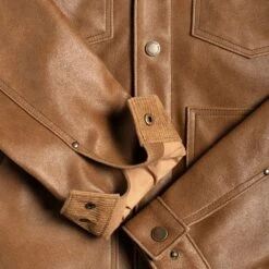 Roughout Cruiser Jacket | Natural -Thursday Boots 2048x2048 Mens RoughoutCruiser Natural 010925 SleeveDetail