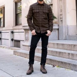 Summit Flannel Shirt | Chestnut -Thursday Boots 2048x2048 Mens SummitFlannel Chestnut 121224 3
