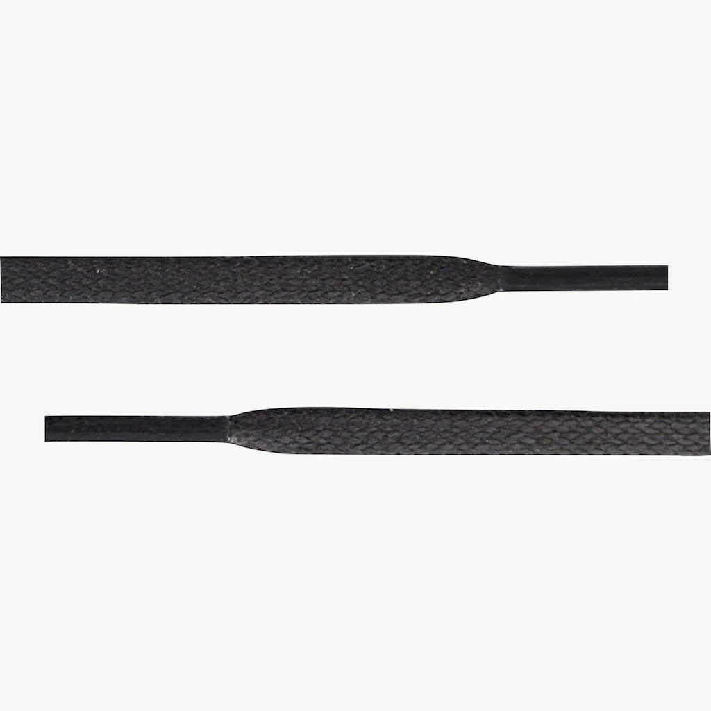 Flat Waxed Cotton Laces | Brown 4 Flat Waxed Cotton Laces | Brown - Image 2