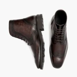 Wingtip | Dark Oak 11 Wingtip | Dark Oak -Thursday Boots Flatlay Wingtip DarkOak